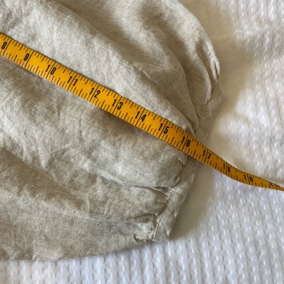 Chicos Linen Billow Sleeve Shirt L - Picture 3 of 8